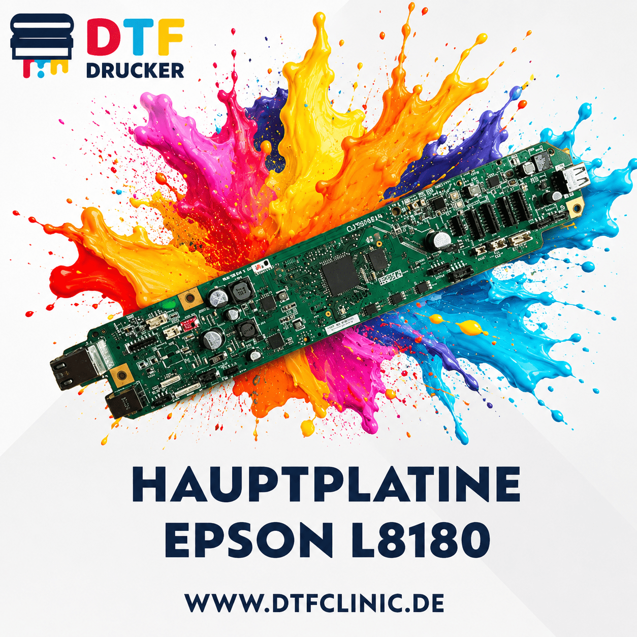 doskal8180 de DTF-Hauptplatine (Mainboard) für EPSON L8180 – Bild 1