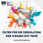 Filter für die Weißtinten-Zirkulation