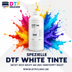 DTF INK WHITE – Premium Weißtinte mit minimaler Sedimentation (500 ml)